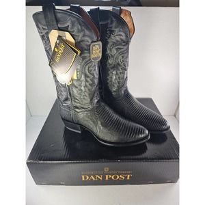 Dan Post Men's Genuine Lizard Western Boot - 11 EW Medium Toe - DP3050R